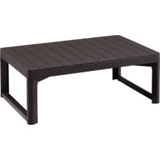 Keter sodo stalas Lyon Rattan Table, rudos spalvos