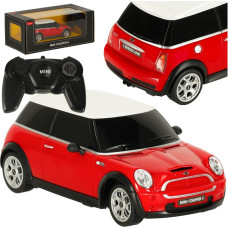 RC auto 1:24 MINI COOPERS sarkans