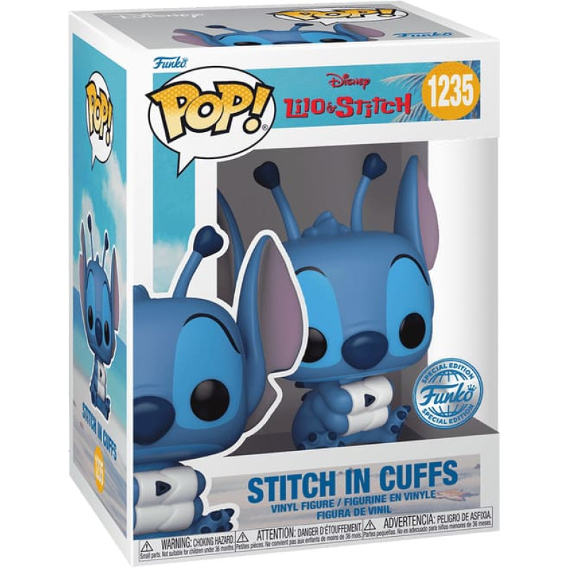 Funko POP! Vinilinė figūrėlė: Disney: Lilo & Stitch - Stitch (Cuffs)