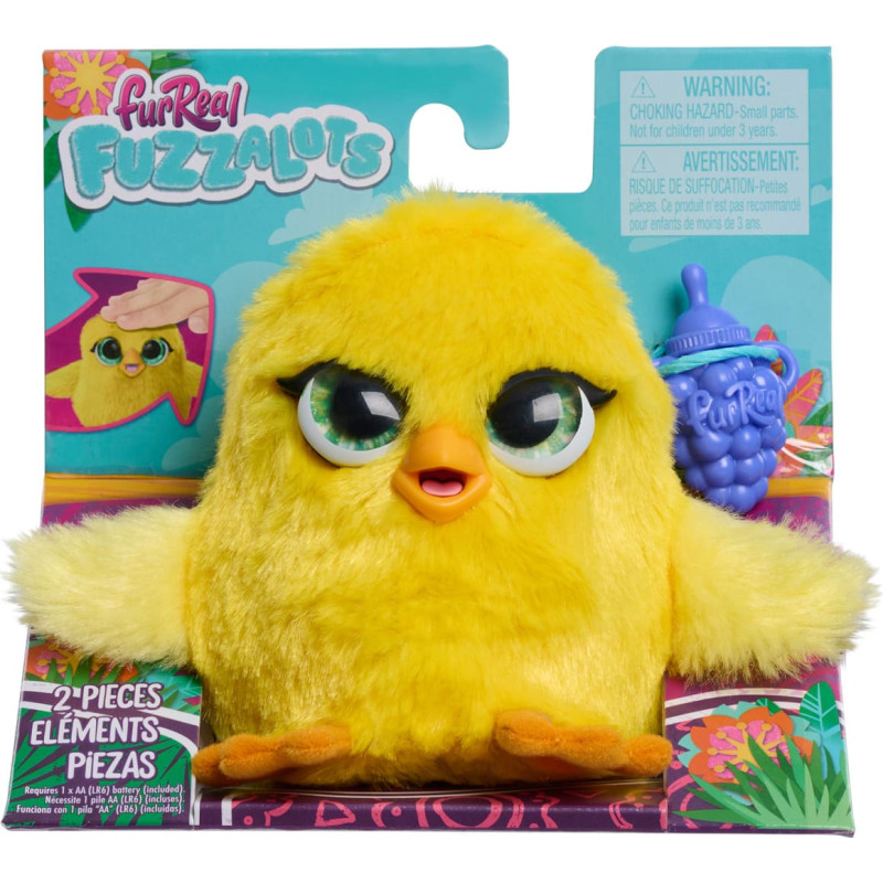 Furreal FUZZ-A-LOTS Interaktyvus pliu&scaron;inis gyvūnėlis, 9 cm