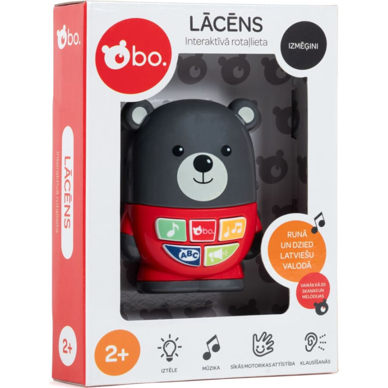 BO . Interaktīvā rotaļlieta "Lācēns" (Latvie&scaron;u valodā)