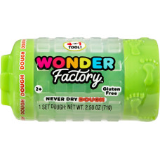 MGA Wonder Factory Never Dry Dough Singles &ndash; Green 594987