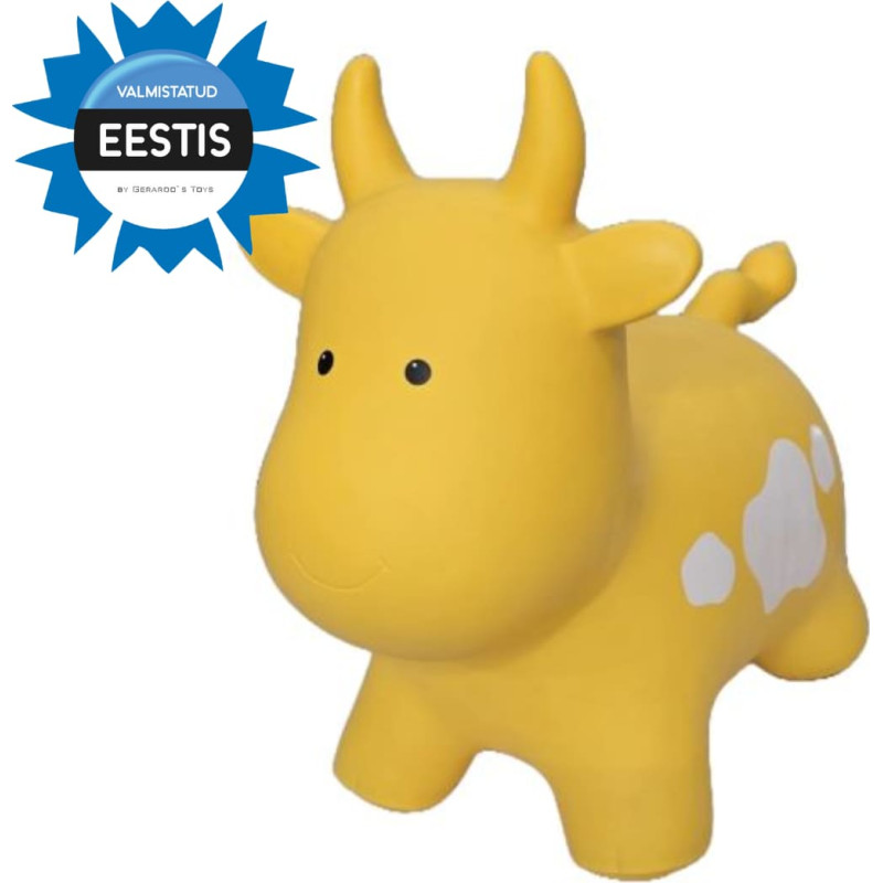 Gerardo's Toys Jumpy hüppeloom Lehm, kollane