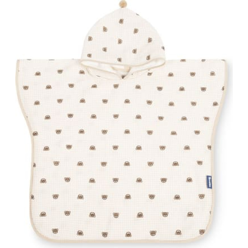 Sensillo vonios pončas – muslinas BEARS BEIGE