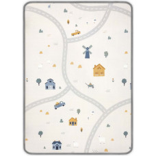 Milly Mally vaikiškas susukamas putplasčio kilimėlis Kinder Bear and Farm