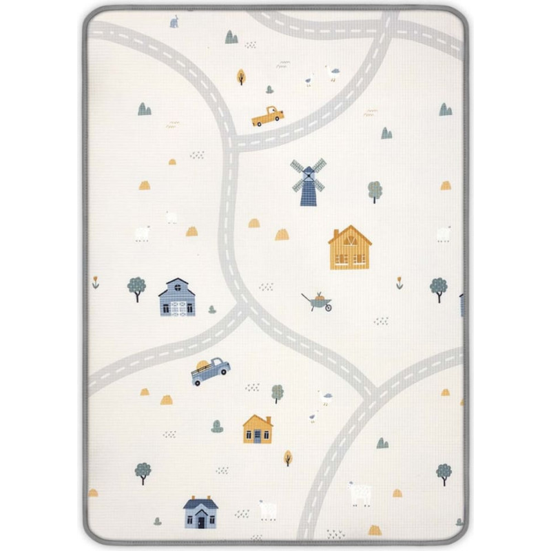 Milly Mally vaikiškas susukamas putplasčio kilimėlis Kinder Bear and Farm