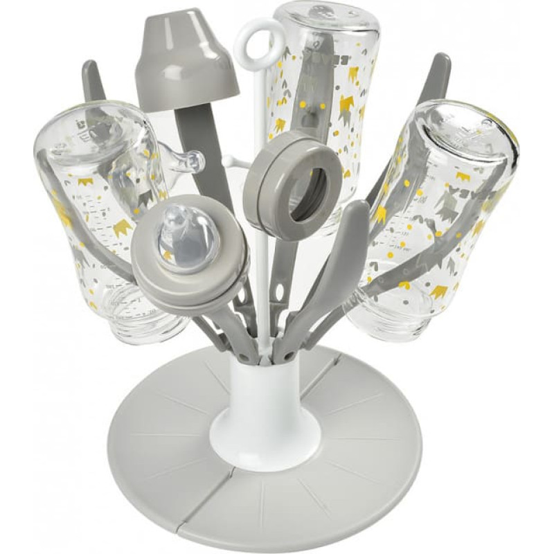 Beaba / Red Castle Pudeļu žāvētājs, saliekams GREY