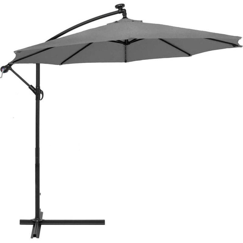 Springos Sodo skėtis su saulės baterija Springos GU0046 300 CM