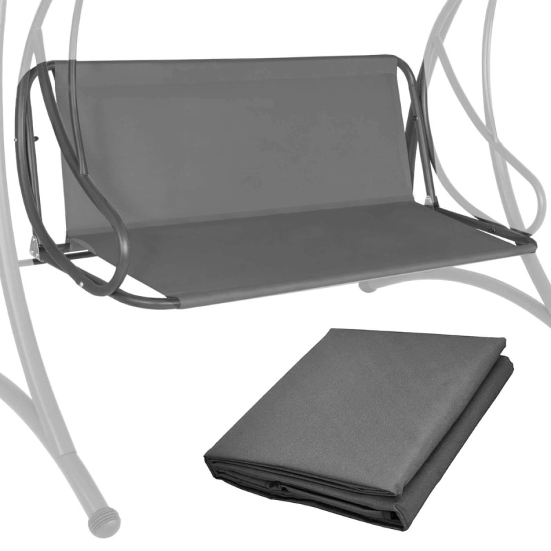 Springos Sodo sūpynių sėdynės medžiaga Springos GS0003S 160x100 cm, vandeniui atsparus audinys, pilka