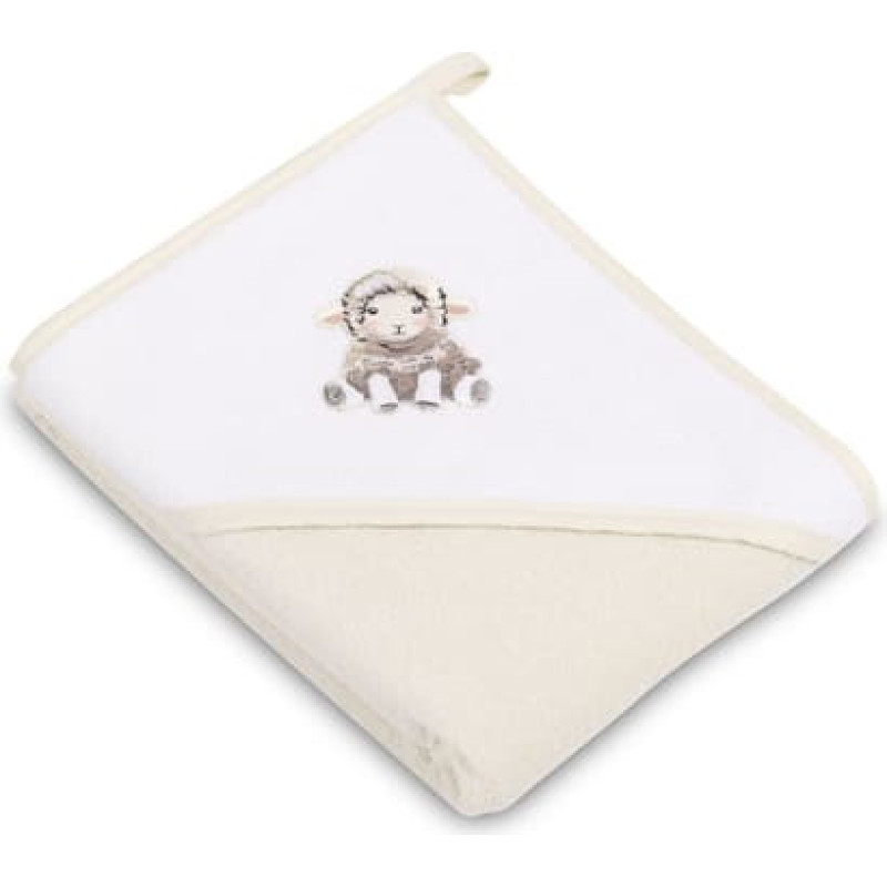 Sensillo BATH COVER SHEEP 80X80 BEIGE