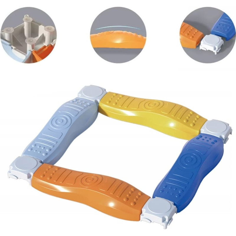 Woopie R&oacute;wnoważnia Modułowa Tor Ścieżka Sensoryczna Kwadrat