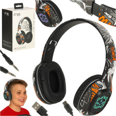 Belaidės Bluetooth ausinės „Gaming Sport“, juodos