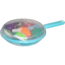 HIPO 69474 Žaislinė keptuvė su maisto produktais