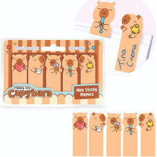 Trendhaus Capybara Happy Life - Sticky notes (5 x 30 sheets)