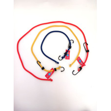 Bottari SET 3 pcs ELASTIC STRAP WITH SAFETY HOOK  "BUNGEE SET" 1x60cm - 1x90cm - 1x114cm