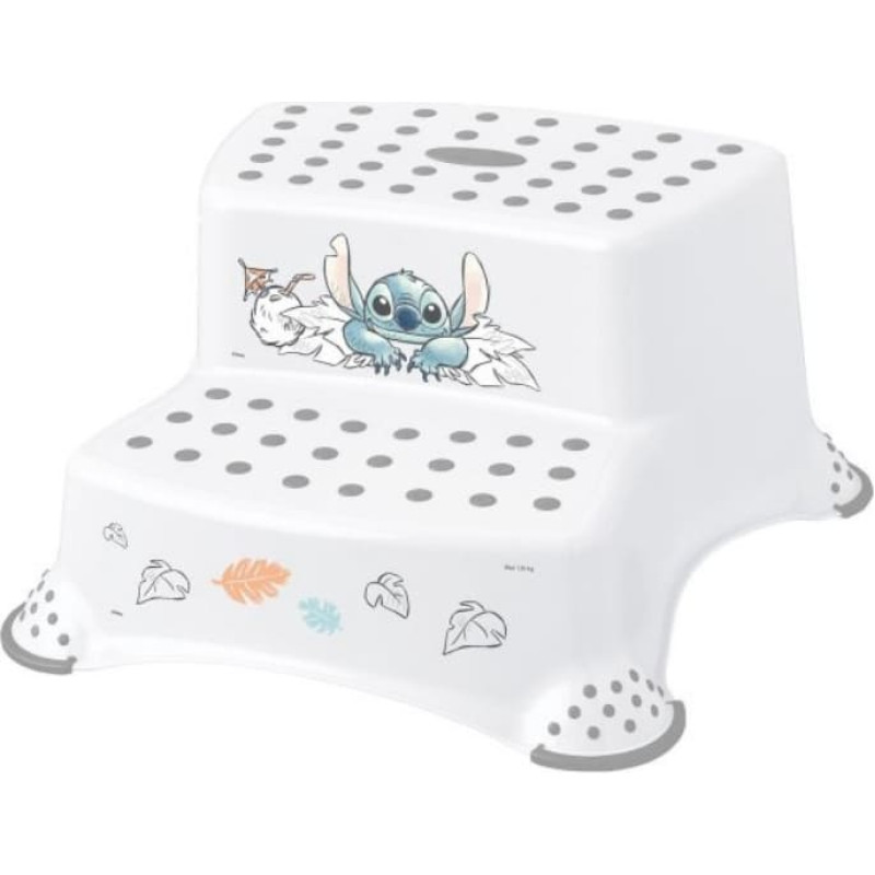 Keeeper Divpakāpienu soliņ&scaron; Igor "Stitch" 40x37x21cm balts