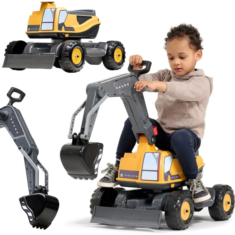 Falk Koparka Przegubowa Volvo Obrotowa Kabina Łopata Pług