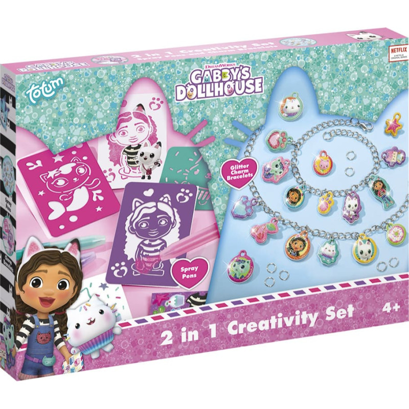 Totum Gabby's Dollhouse 2in1 meisterdamise komplekt