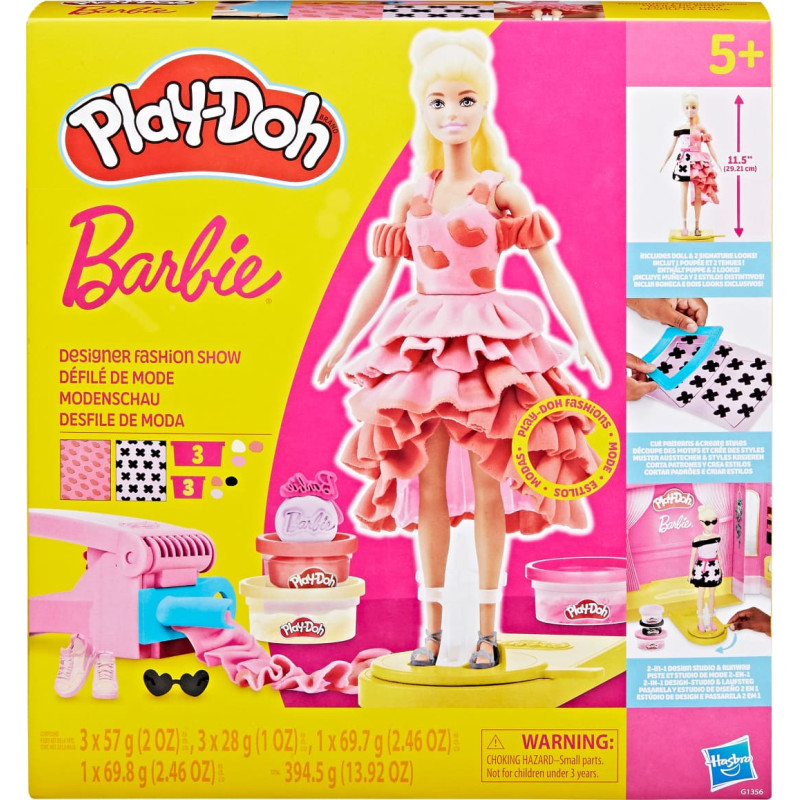 Hasbro Play Doh PLAY-DOH playset Barbie Designer Fashion Show