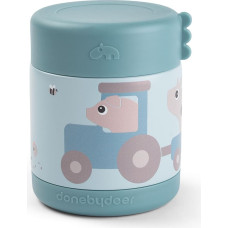 Done By Deer maisto termosas Tiny farm 300ml Blue