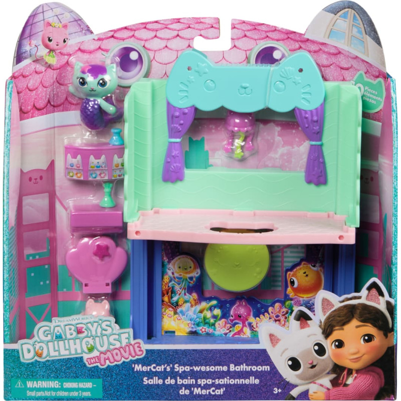 Gabby&acute;s Dollhouse playset Movie Portal Rooms