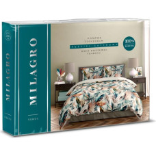 POŚCIEL KPL.220X200+2x70X80 MILAGRO VERDE 005 SATYNA BAW.