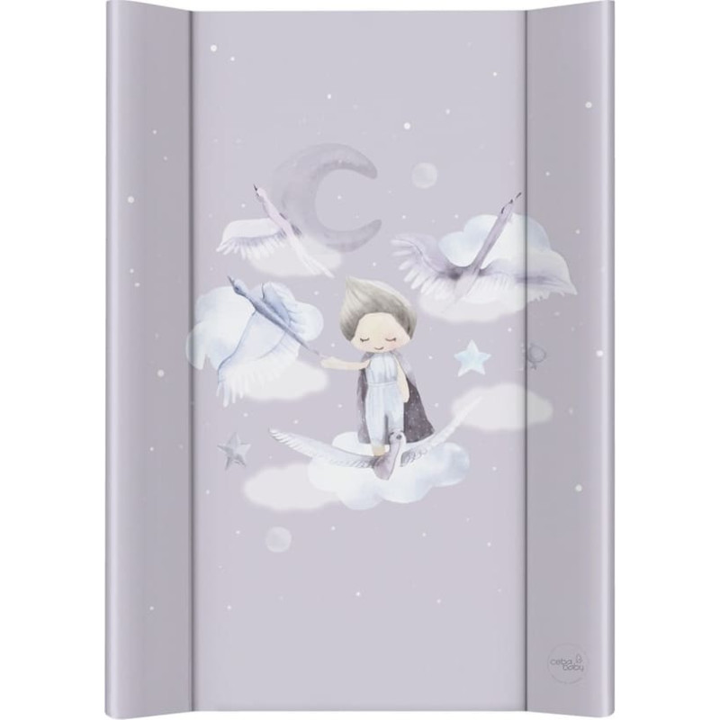 Cebababy CEBA 216-000-818 Przewijak twardy kr&oacute;tki 50x70 Basic Wild Swans