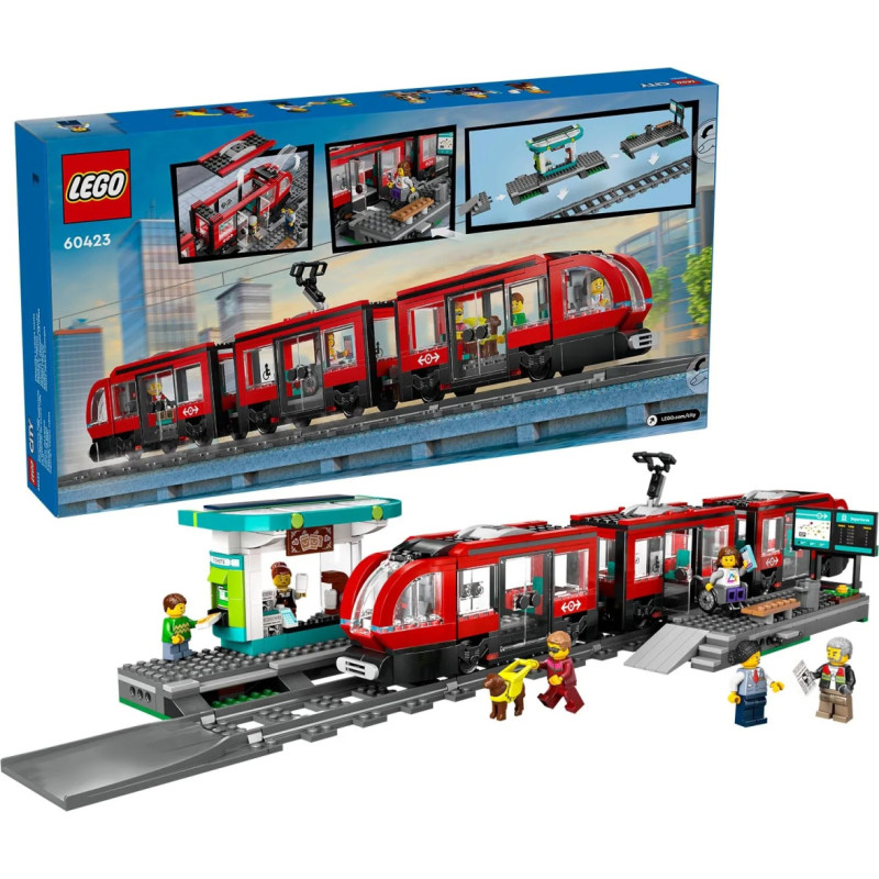 Lego City Zestaw Klock&oacute;w "Tramwaj Miejski" 60423