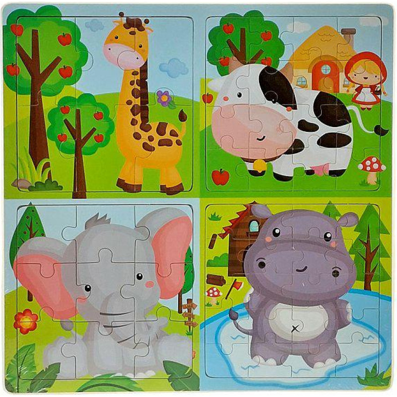 340848 Dėlionė Gyvūnai