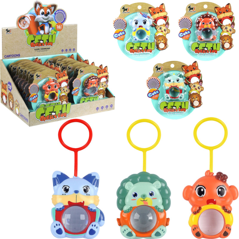 SZKŁO POWIĘKSZAJĄCE LUPA ZWIERZĘTA