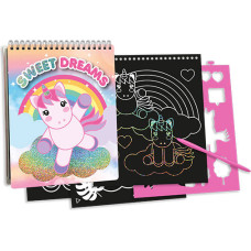 Kids Euroswan - Akcesoria Licencyjne A5 SCRATCH NOTEBOOK LIBRETA SWEET DREAMS