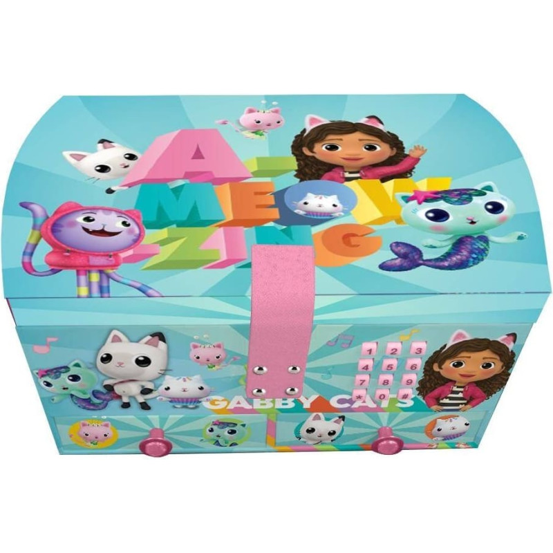 Kids Euroswan - Akcesoria Licencyjne SECRET MUSICAL JEWELLERY BOX GABBYS