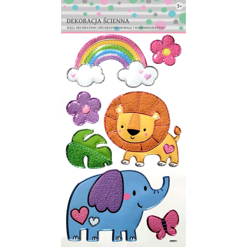 Marko WALL STICKER SAVANNA ANIMALS
