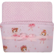 Duet Baby Balnket - 665 - SOFT& COTTON - size: 80x90 - PINK