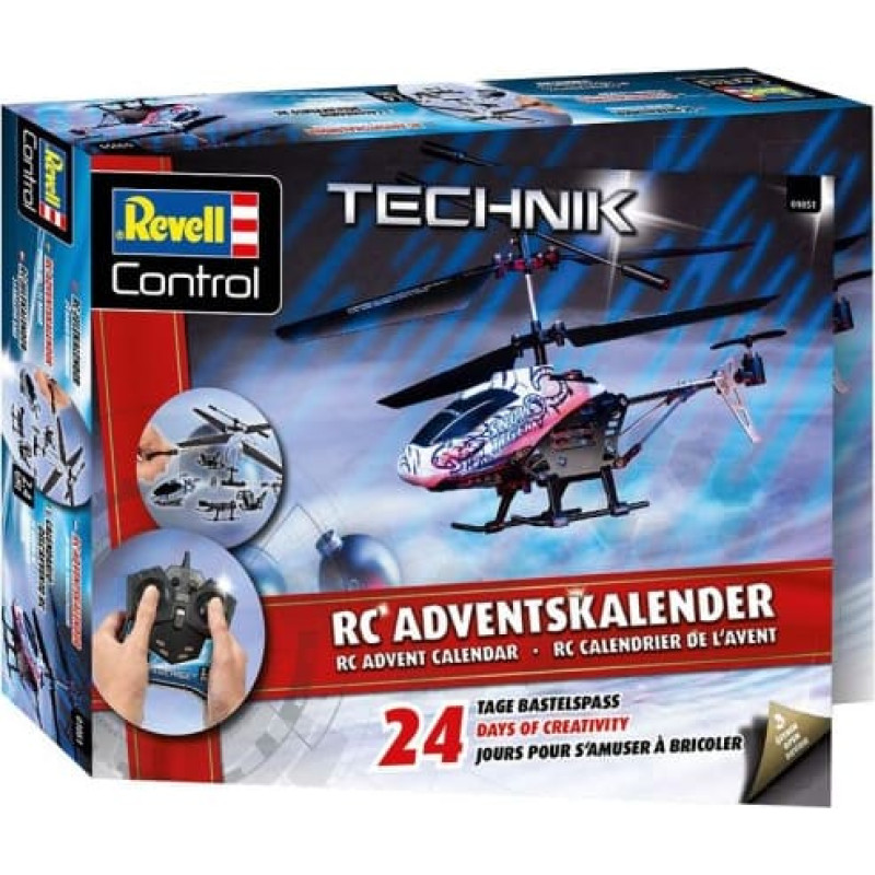 Revell advento kalendorius su RC sraigtasparniu, 2024 m. leidimas