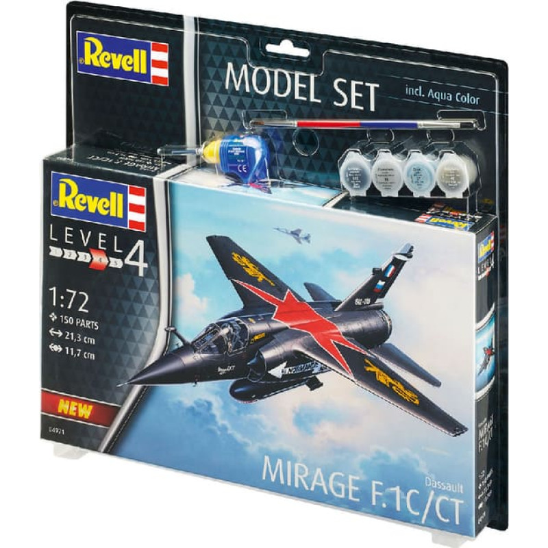 Revell H Model Set Mirage F-1 C / CT