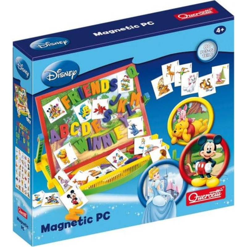 Quercetti Magnetic Board Disney 4+ y