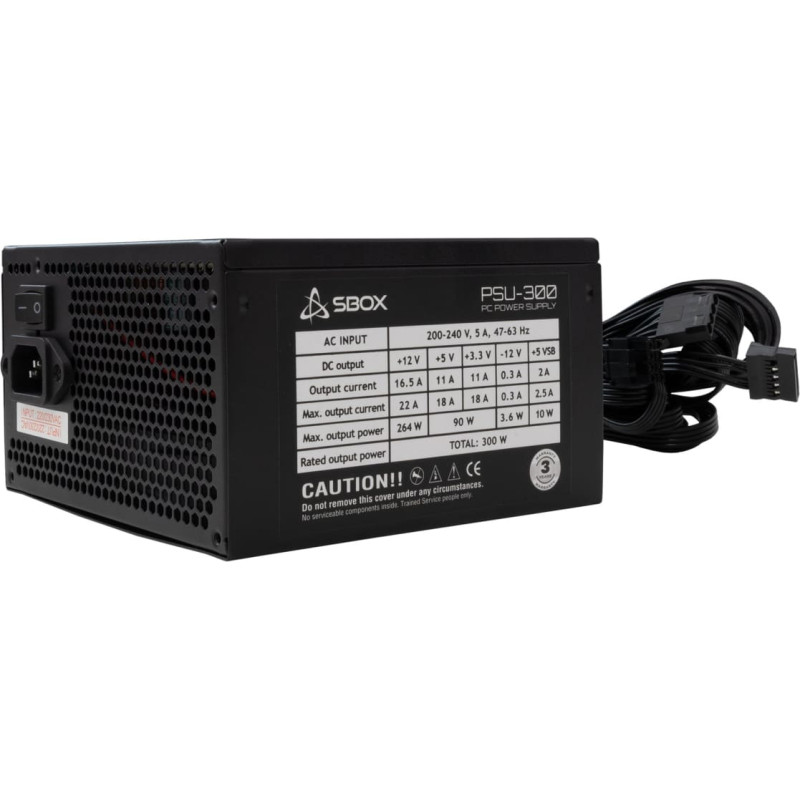 Sbox PSU-300 / ATX-300W