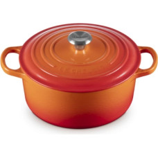 Le Creuset Čuguna katls apaļ&scaron; &Oslash;34cm / 12L oranžs