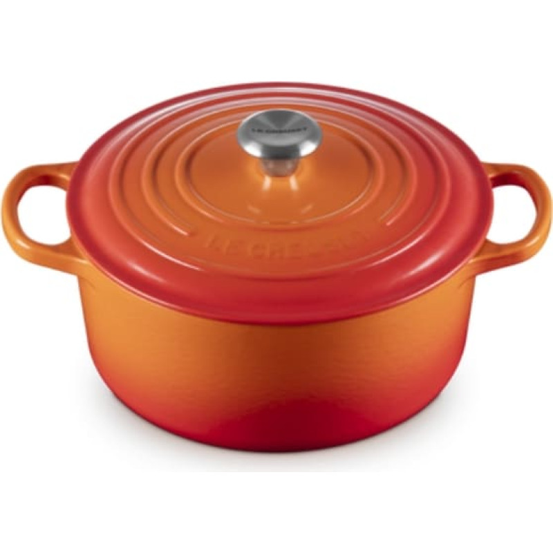 Le Creuset Čuguna katls apaļ&scaron; &Oslash;34cm / 12L oranžs