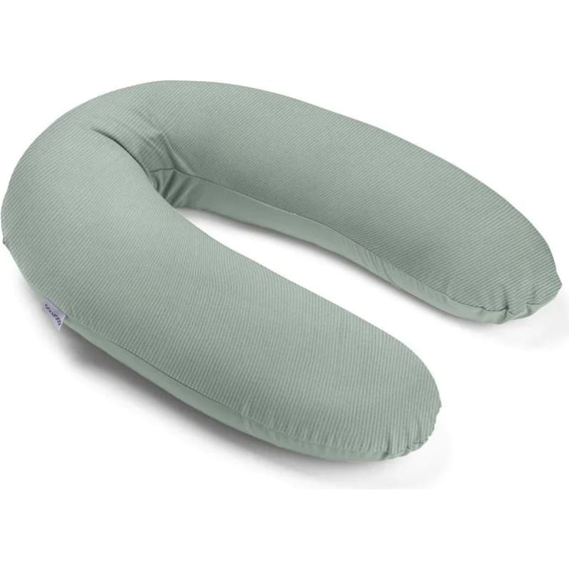 Doomoo Buddy nėščiųjų ir maitinimo pagalvė, veliūras, žalia