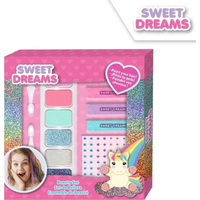 Kids Euroswan - Akcesoria Licencyjne SET DE PEINADO Y MAQUILLAJE SWEET DREAMS