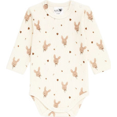 Baby In World BABY 01977 Body niemowlęce Kr&oacute;lik prążek 80/86