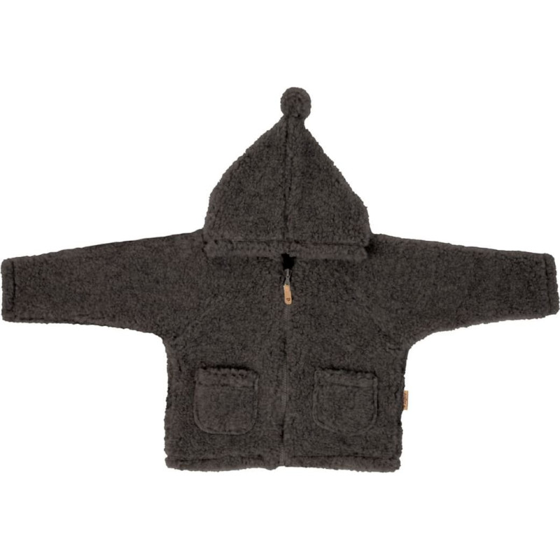 Wool coat Meri Nevada 62/68 anthracite