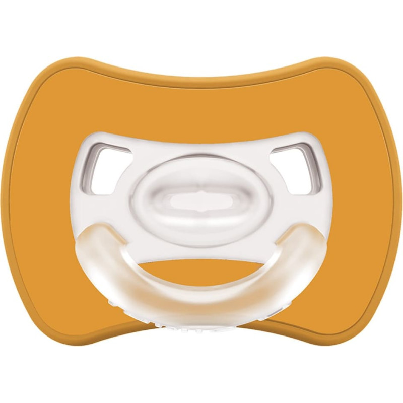 Smart pacifiers Glee 16m+ mustard