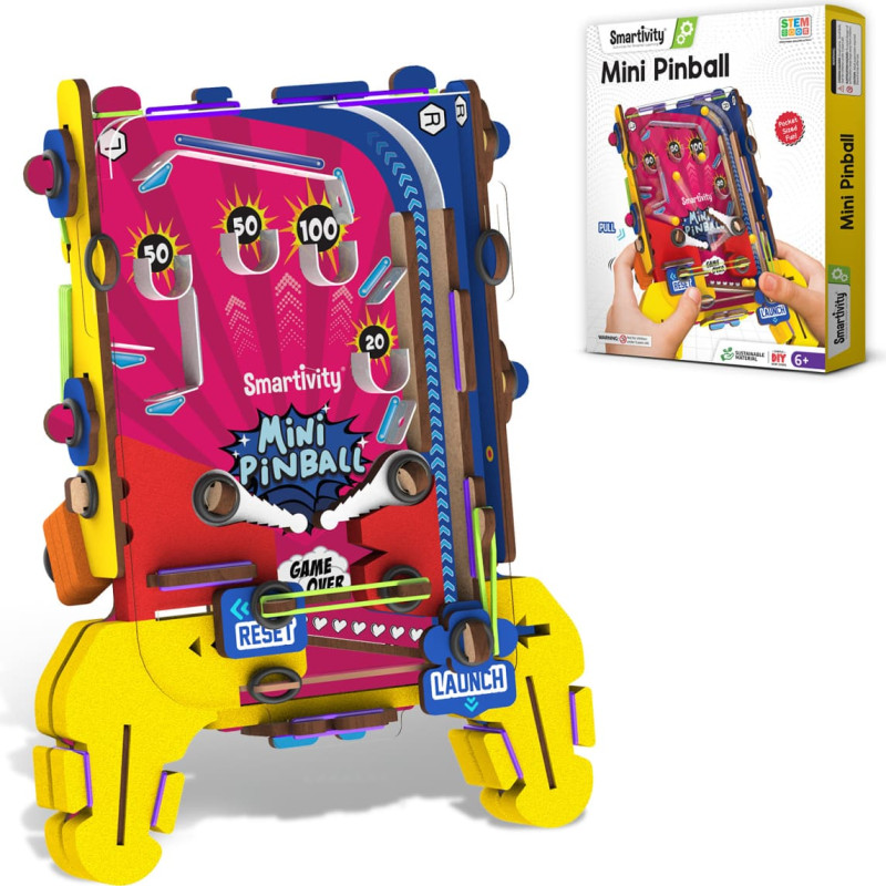 SMARTIVITY konstruktors — spēle Mini Pinball, SMRT1295