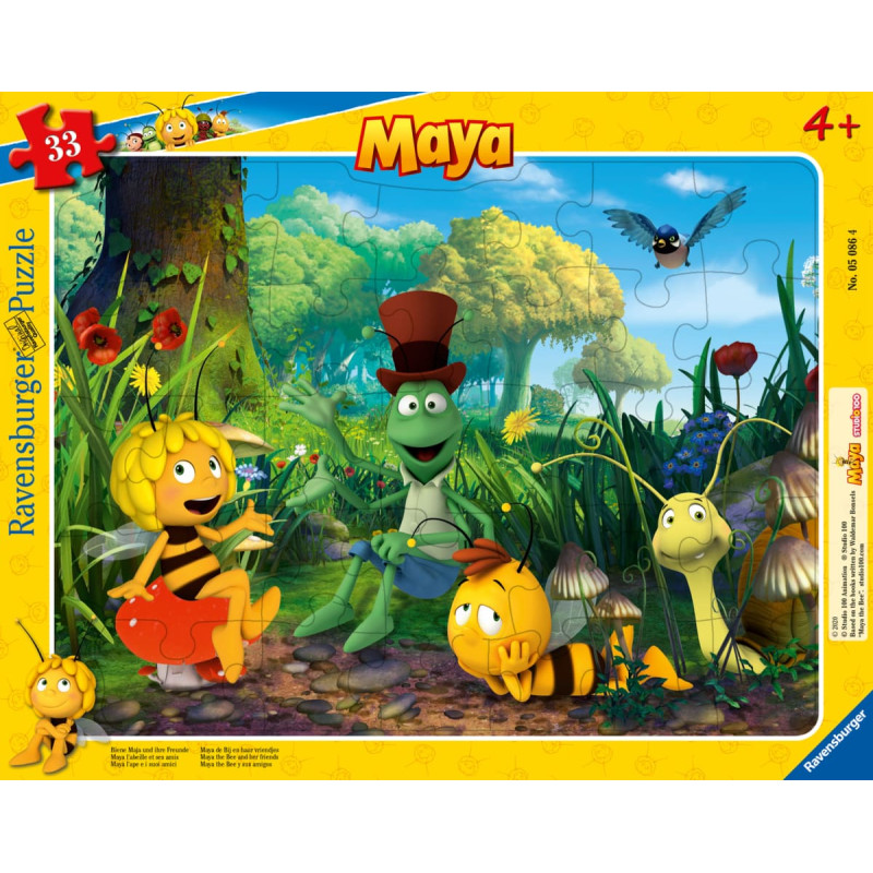 Ravensburger Flat puzzle 30&ndash;48 pcs. Maya the Bee 4+