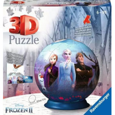 Ravensburger Round 3D Puzzle, 72 pcs, Disney Frozen 2