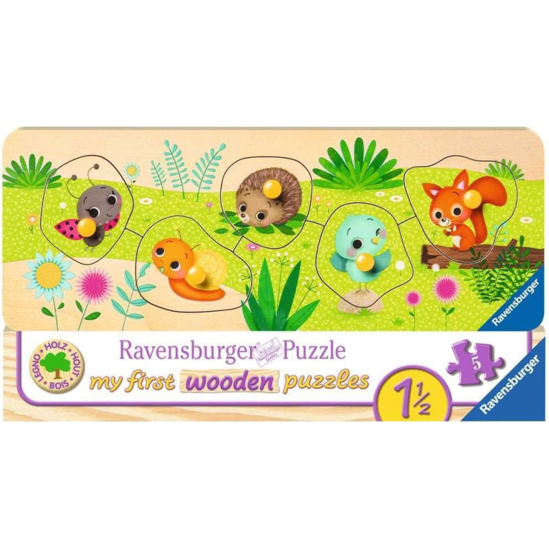 Ravensburger Wooden puzzle – Garden Animals