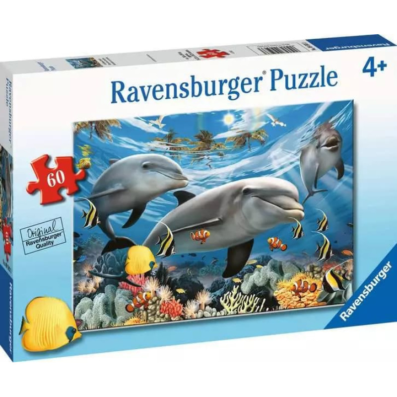 Ravensburger Puzzle 60 pcs Dolphins